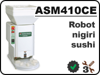 ASM140 robot nigiri sushi para elaborar bolas de arroz
